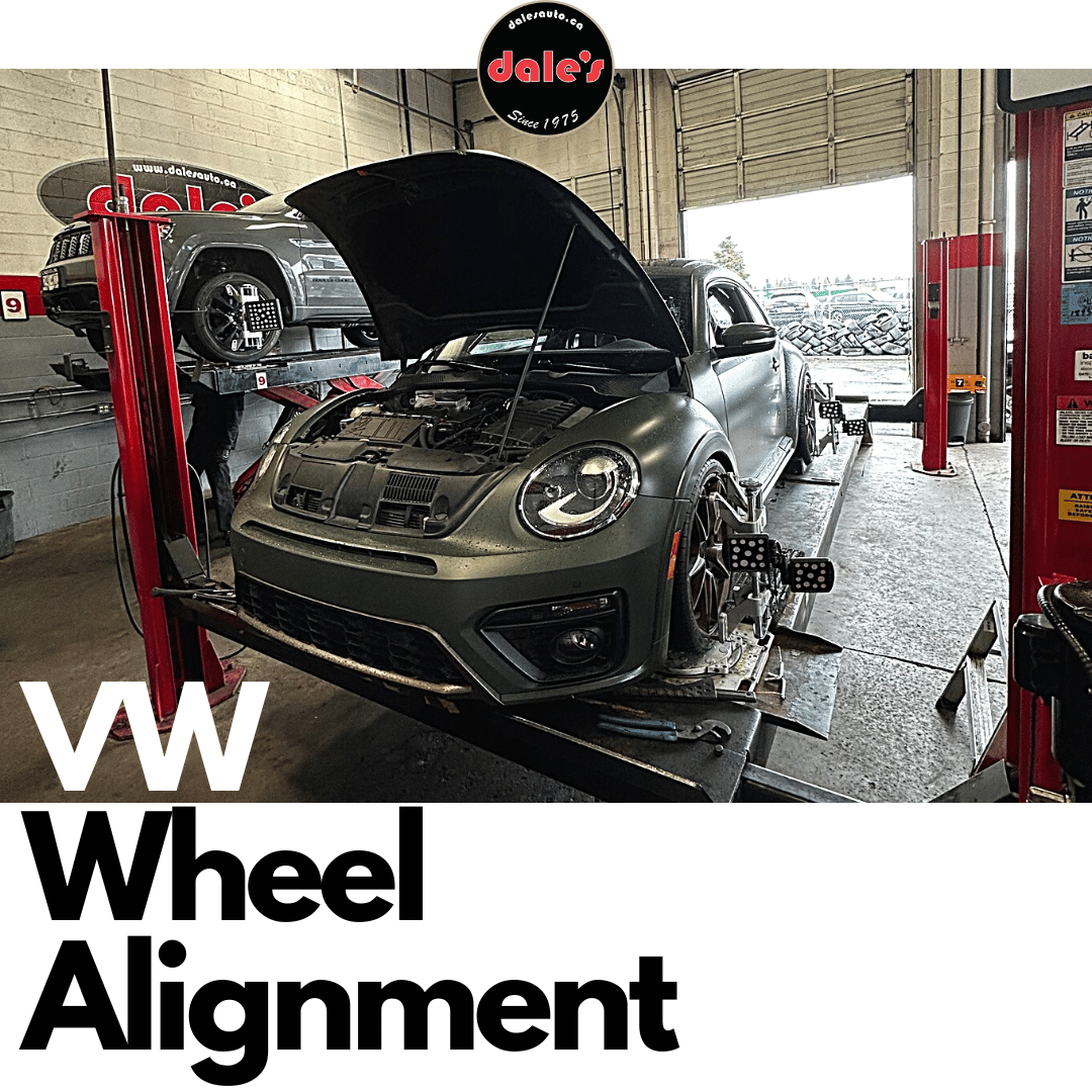Hpa Beetle in for a Wheel Alignment | 604-530-9160 | Dale's Auto Service | Dales Auto Service 604-530-9160 | Auto Repair, Brakes, Tires, Wheel Alignment Service Near Me