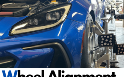 Subaru BRZ in for a 4 Wheel Alignment | 604-530-9160