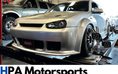HPA Motorsports R32 in for a Wheel Alignment | 604-530-9160
