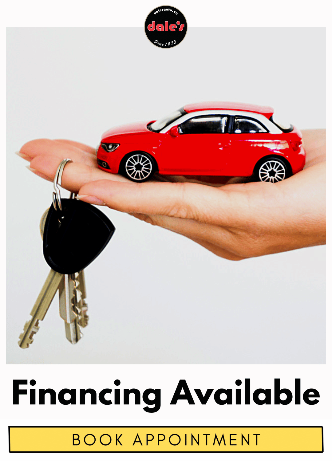 Financing Available at Dales Auto Service Wheel Alignment Near Me