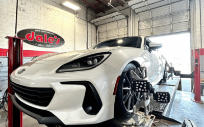 2023 Subaru BRZ Wheel Alignment | Dale’s Auto Service