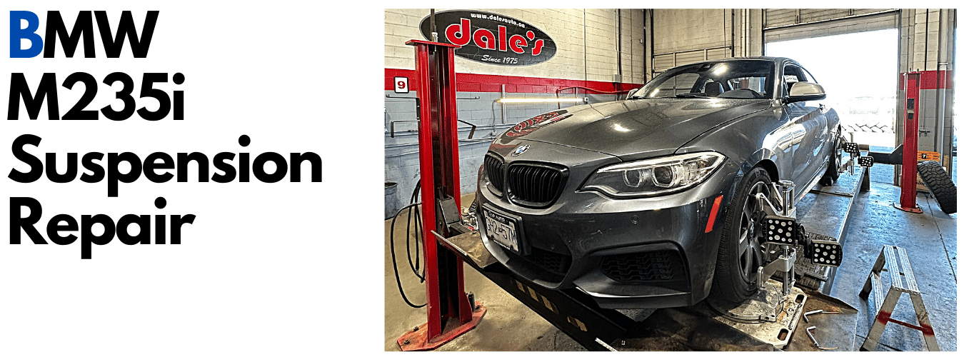 BMW M235i Suspension<br />
Repair