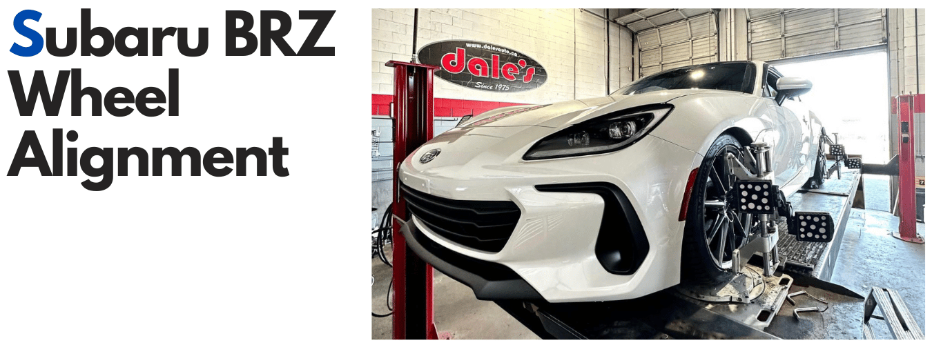 Subaru Brz Wheel Alignment at Dales Auto Service (1)