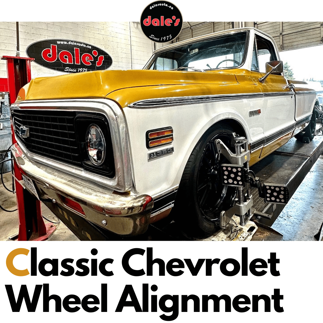 Classic Chevrolet Wheel Alignment Dales Auto Service