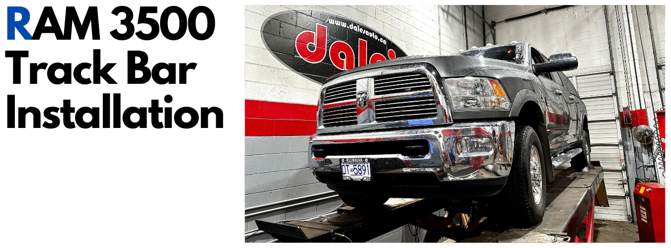 Ram 3500 Track Bar Installation Wheel Alignment Dales Auto Service