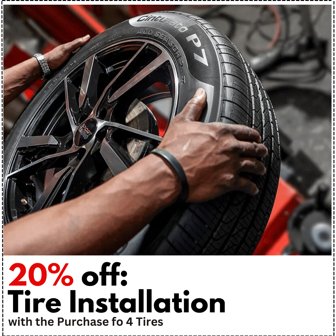 Black Friday Discounts Dales Auto Service Tire Installation