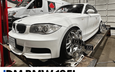 JDM BMW 135i 4 Wheel Alignment | Dales Auto Service