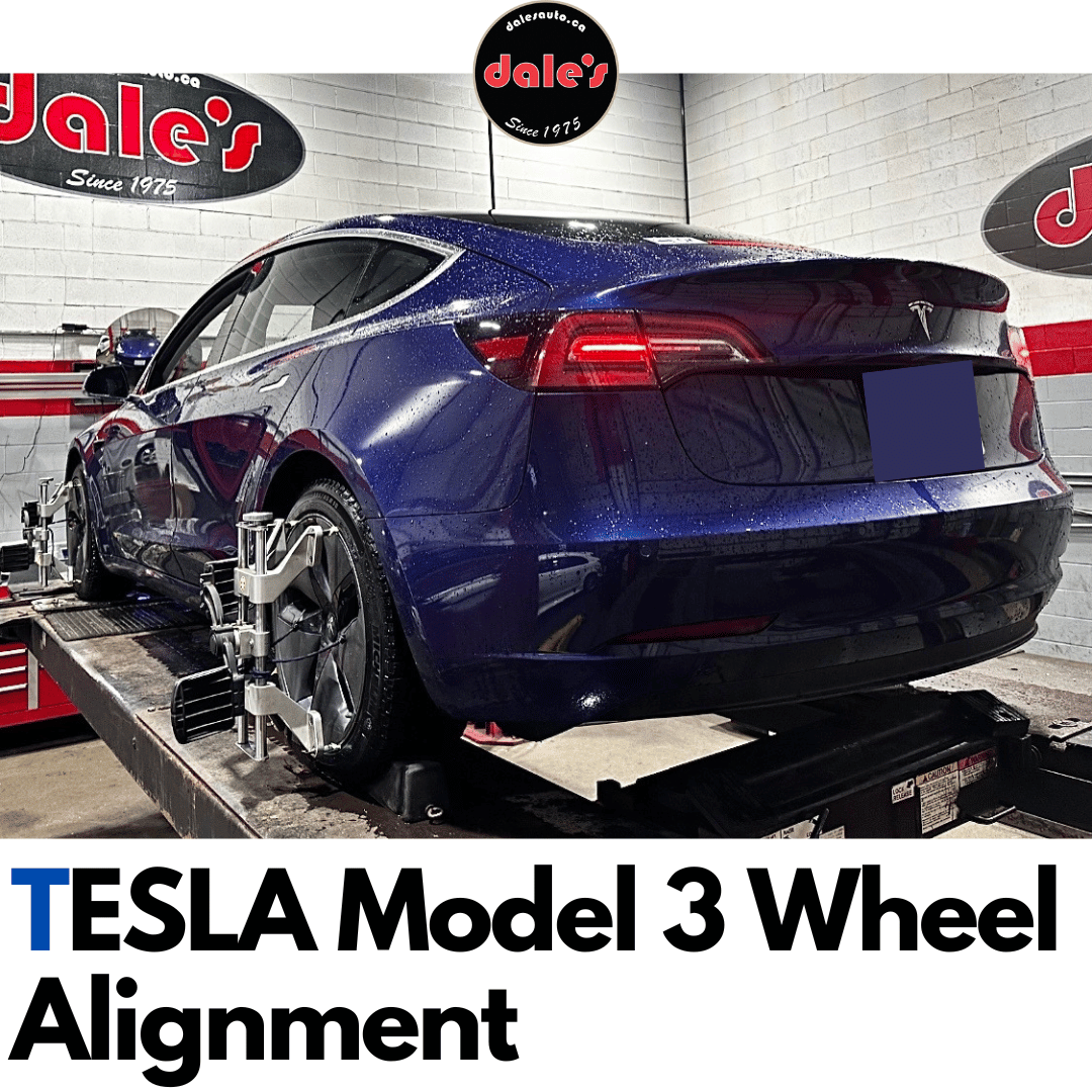 Tesla Model 3 Wheel Alignment Dales Auto Service