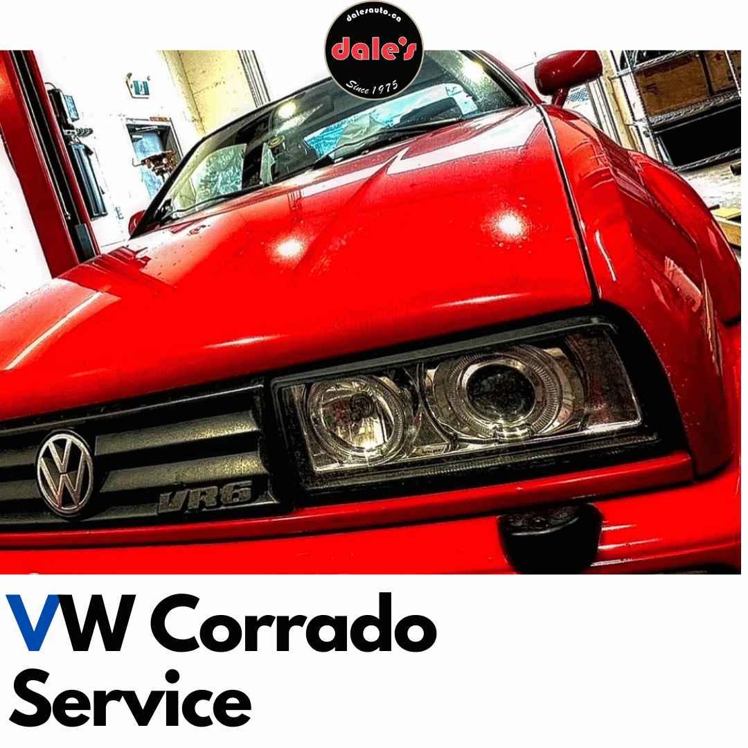 Vw Corrado Service Dales Auto Service