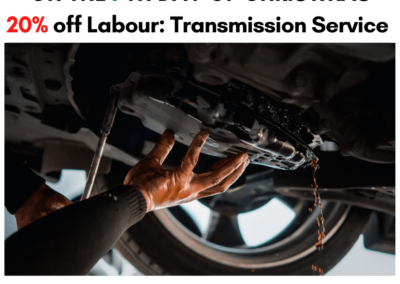 20% off Labour Transmission Service Dale's Auto Service Dec 19