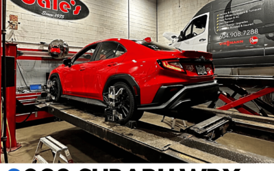 2023 Subaru WRX in for a 4 Wheel Alignment | 604-530-9160