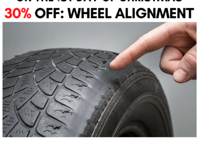 30% off Wheel Alignment Dale's Auto Service Dec 13 (2)