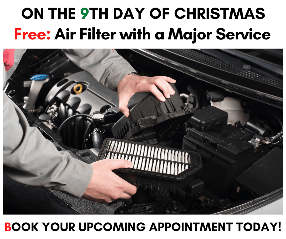 Free Air Filter with a Major Service Dale's Auto Service Dec 21st (1)