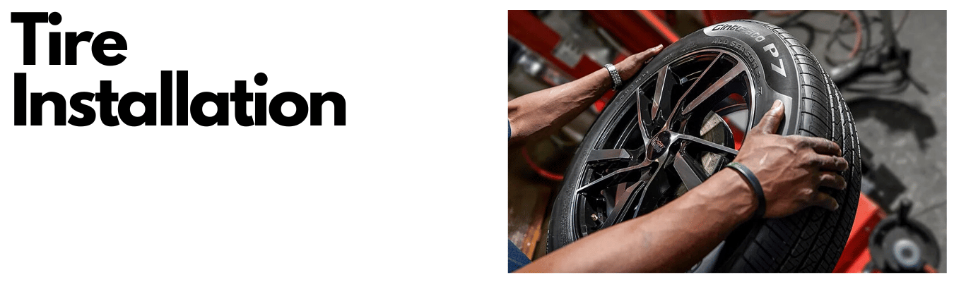 Tire Installation Dales Auto Service