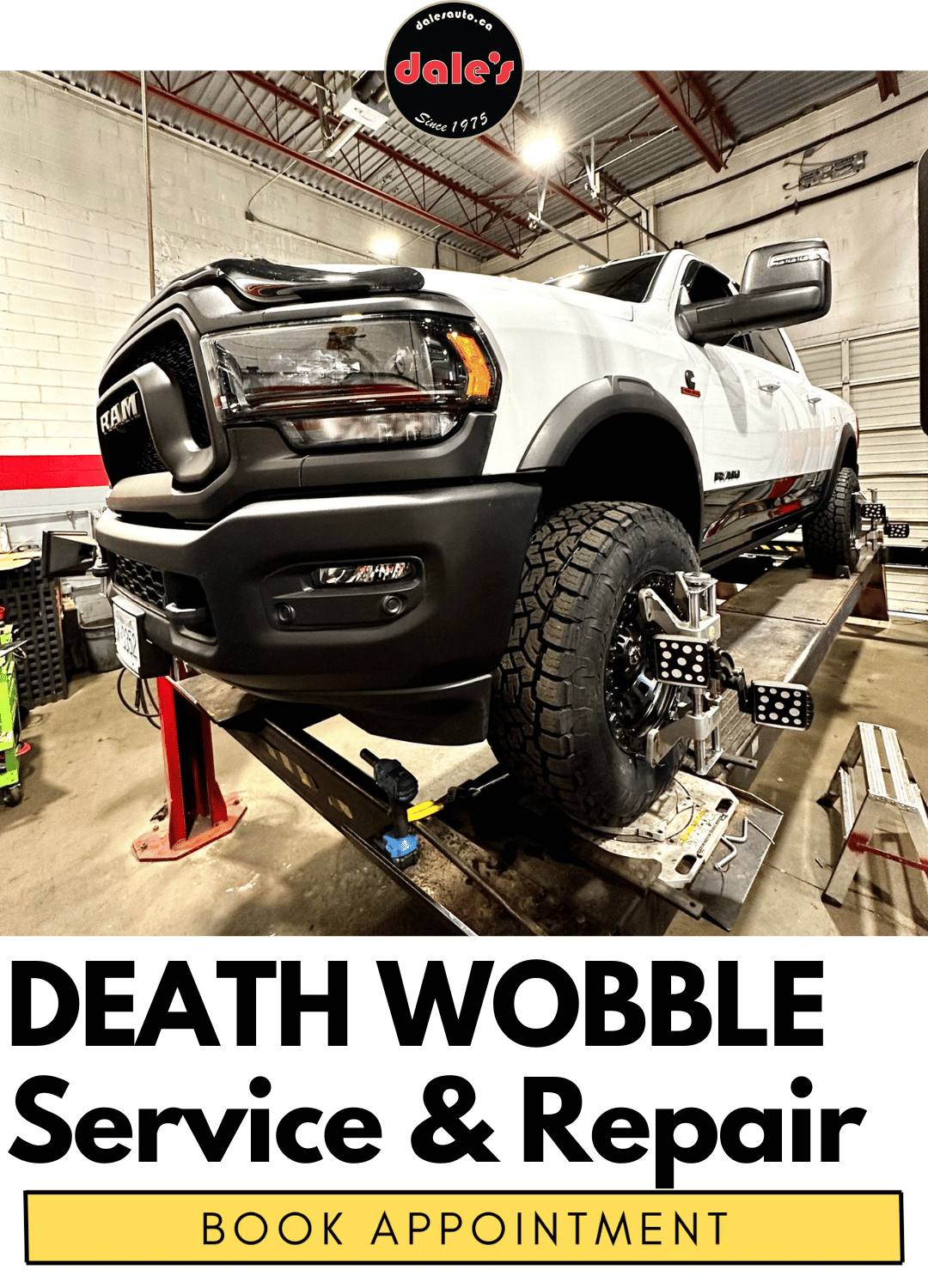 Death Wobble Service & Repair Dales Auto Service