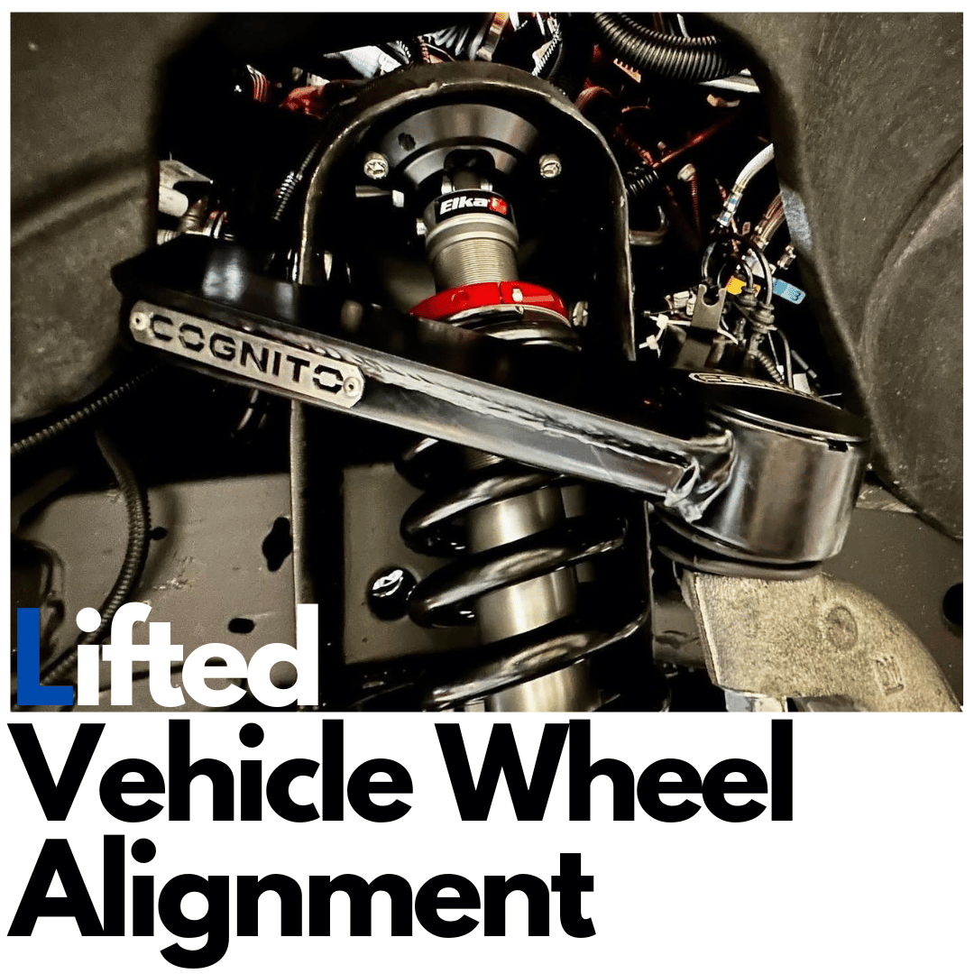 Lifted Vehicle Wheel Alignment Dales Auto Service (1) Lifted Vehicle Wheel Alignment Dales Auto Service (1)