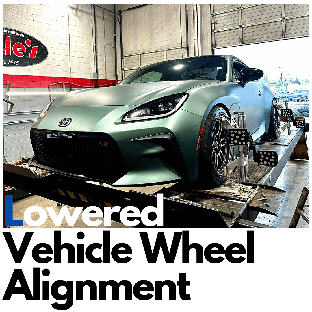 Lowered Vehicle Wheel Alignment Dales Auto Service (1) Lowered Vehicle Wheel Alignment Dales Auto Service (1)