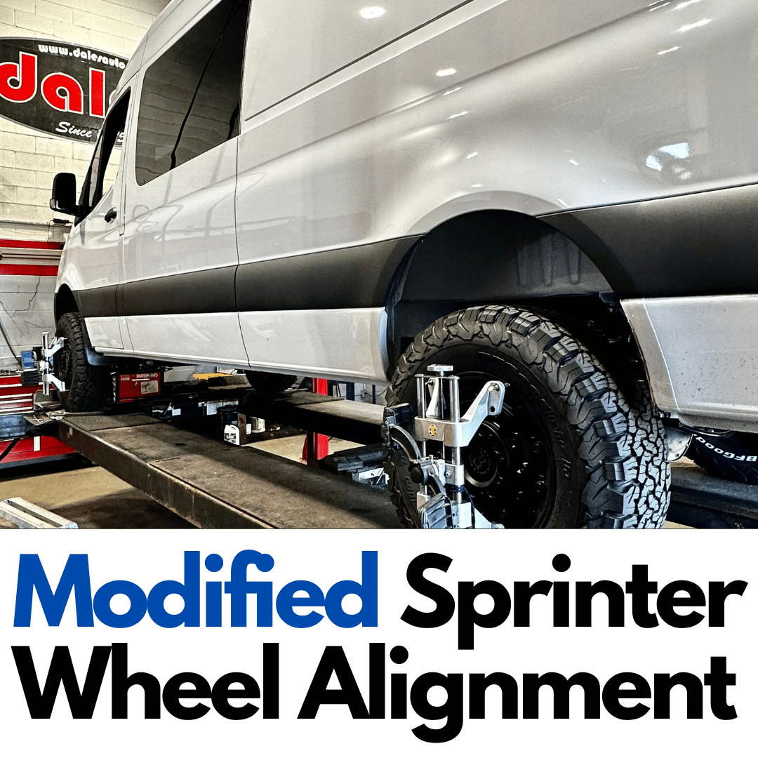 Modified Sprinter Wheel Alignment Dales Auto Service Modified Sprinter Wheel Alignment Dales Auto Service