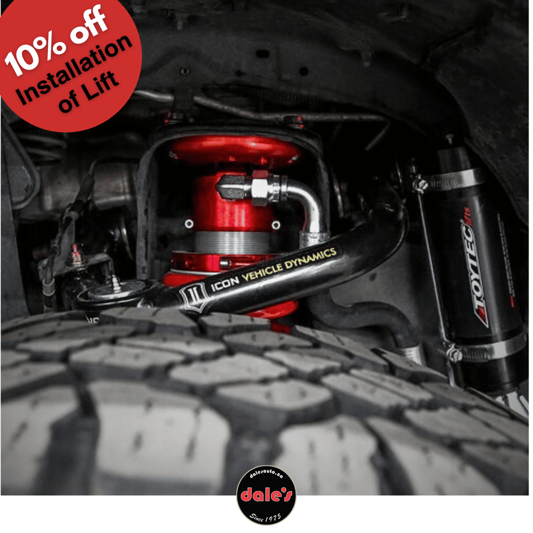 Toytec Lifts at Dales Auto Service