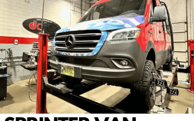 Sprinter Van in for Suspension Repair | 604-530-9160