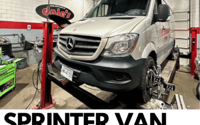 Sprinter Van in for a Wheel Alignment | 604-530-9160