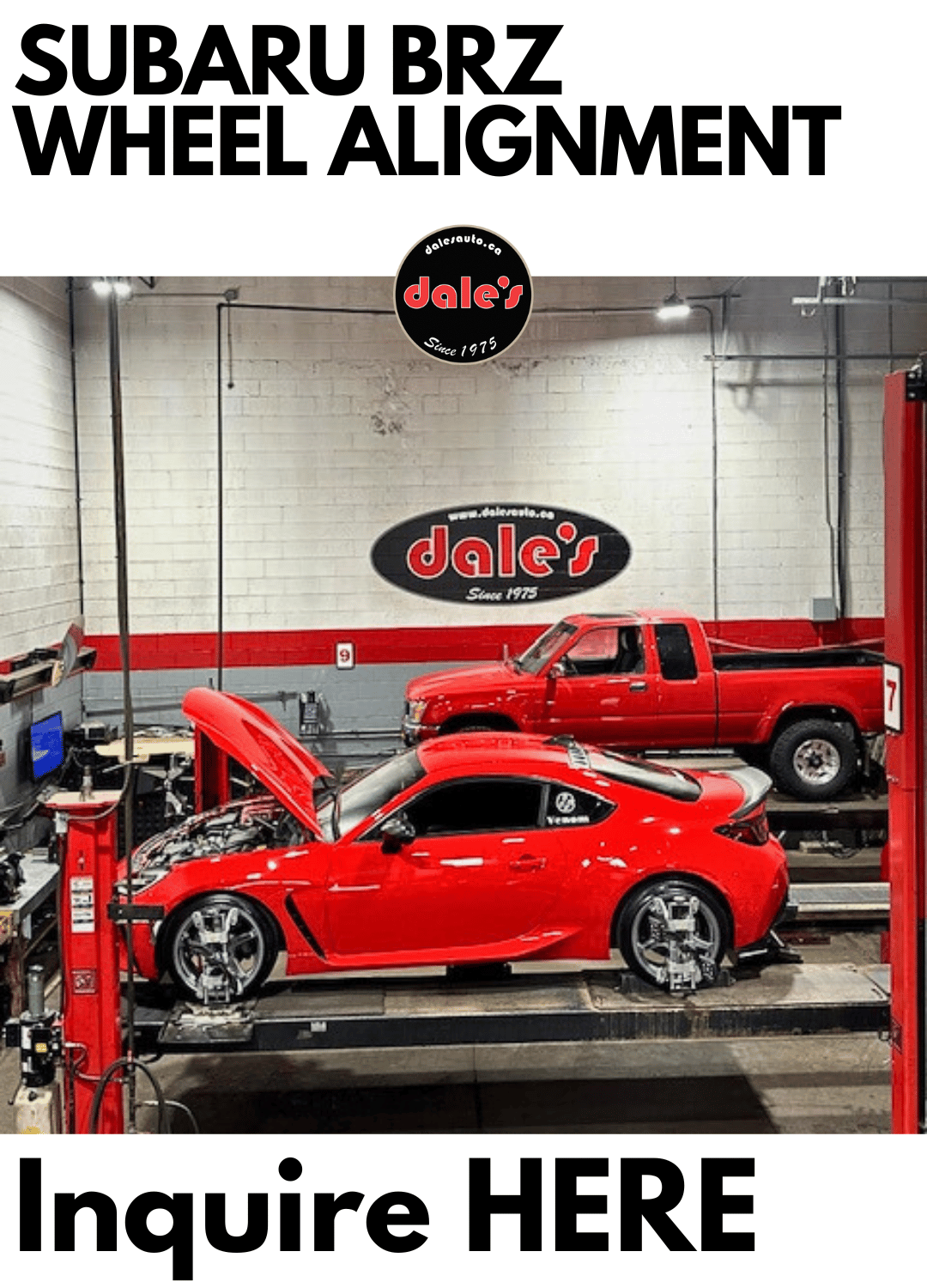 Subaru Brz Wheel Alignment Dales Auto Service Subaru Brz Wheel Alignment Dales Auto Service
