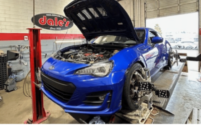 SUBARU BRZ in for a Wheel Alignment | 604-530-9160