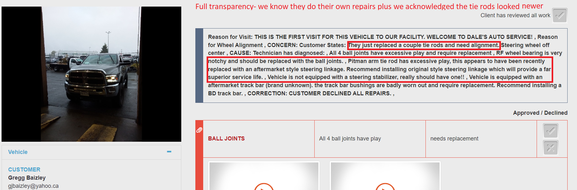 Complete Trust with Dale’s Auto Service: Clients Review | Dales Auto Service 604-530-9160 | Auto Repair, Brakes, Tires, Wheel Alignment Service Near Me