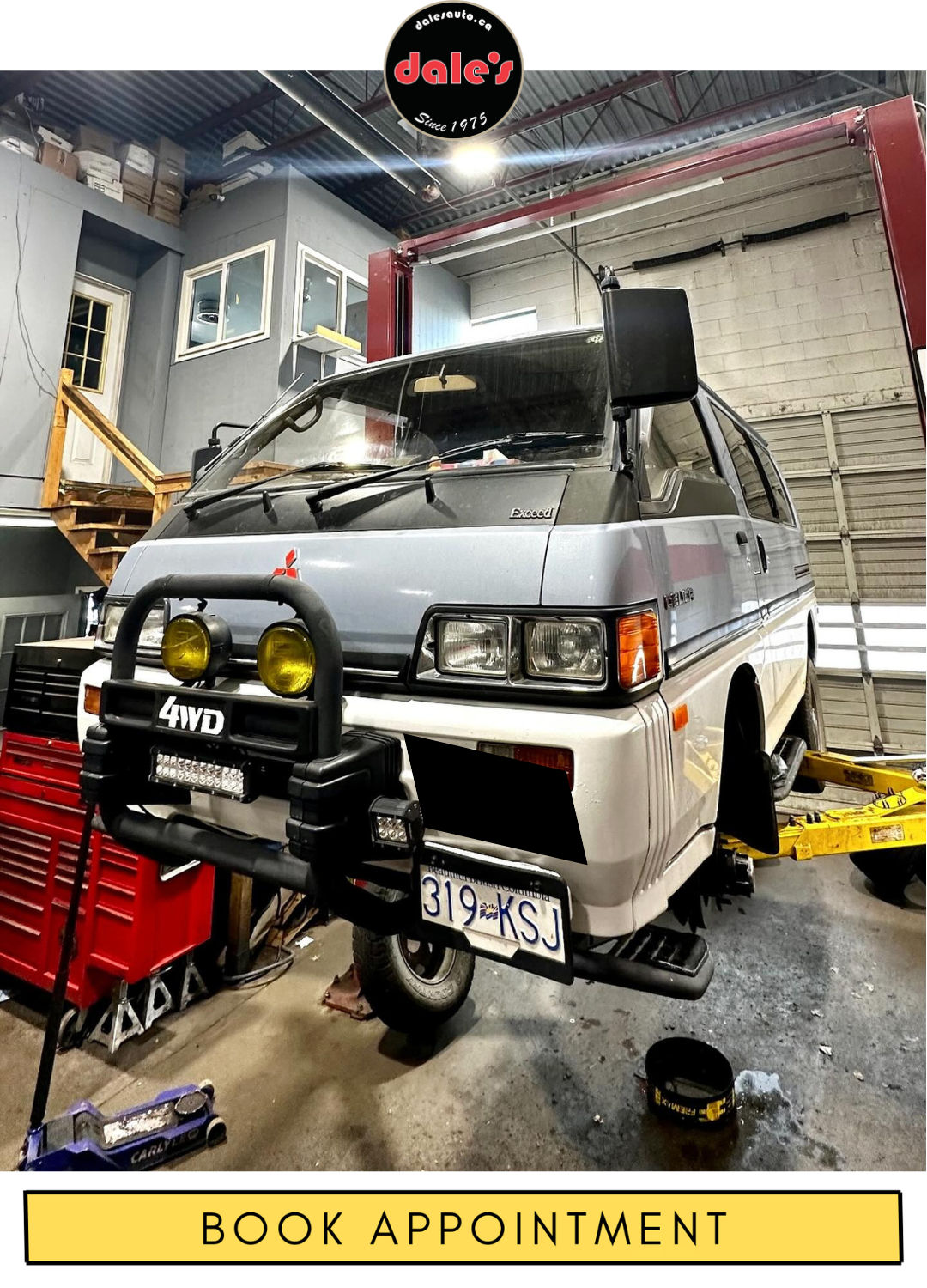 Mitsubishi Wheel Alignment at Dales Auto Service