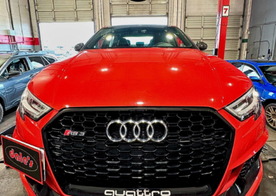 Performance 4-wheel Alignment on an Audi Rs3! | Dale's Auto Service | Dales Auto Service 604-530-9160 | Auto Repair, Brakes, Tires, Wheel Alignment Service Near Me