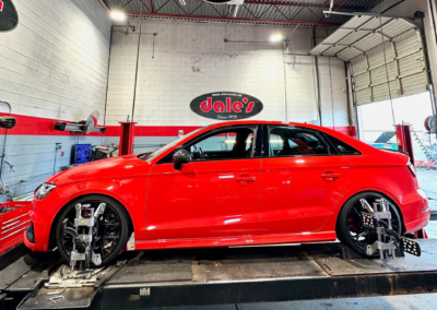 Performance 4-wheel Alignment on an Audi Rs3! | Dale's Auto Service | Dales Auto Service 604-530-9160 | Auto Repair, Brakes, Tires, Wheel Alignment Service Near Me
