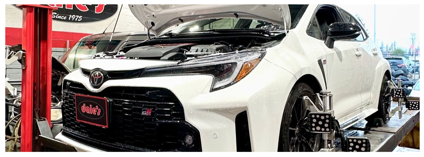 Gr Corolla Service & Wheel Alignment Dale's Auto Service