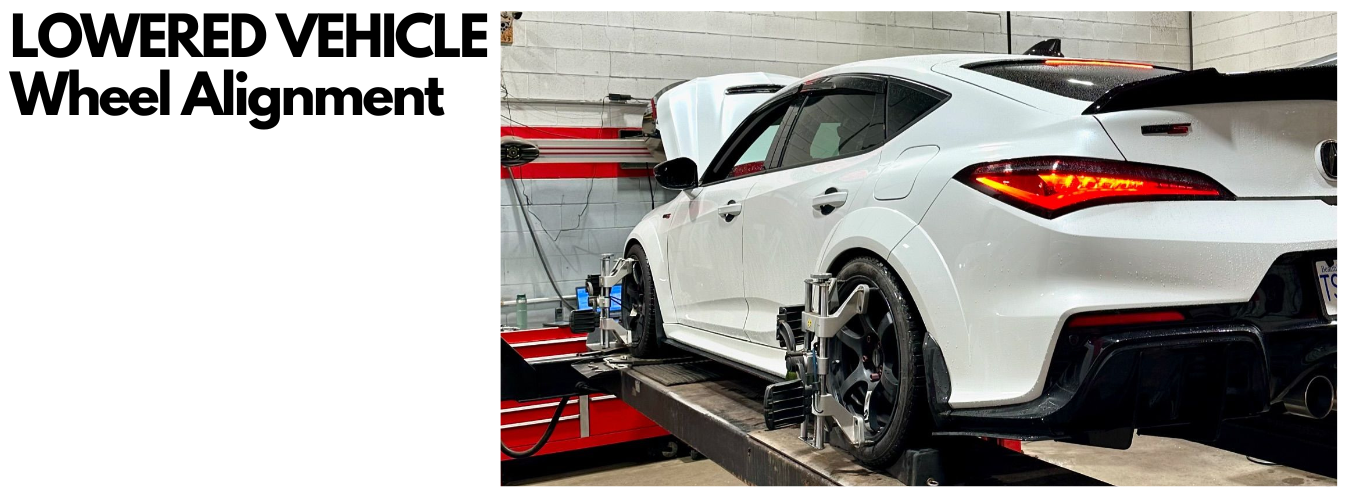 Lowered Vehicle Wheel Alignment Dales Auto Service