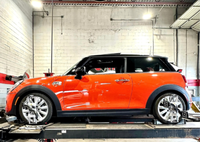Mini Cooper S in for a Wheel Alignment Near You | Dale's Auto Service | Dales Auto Service 604-530-9160 | Auto Repair, Brakes, Tires, Wheel Alignment Service Near Me