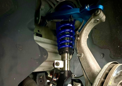 Tesla Model 3 in for Suspension Repair & Upgrades | Dale's Auto Service | Dales Auto Service 604-530-9160 | Auto Repair, Brakes, Tires, Wheel Alignment Service Near Me