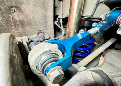 Tesla Model 3 in for Suspension Repair & Upgrades | Dale's Auto Service | Dales Auto Service 604-530-9160 | Auto Repair, Brakes, Tires, Wheel Alignment Service Near Me