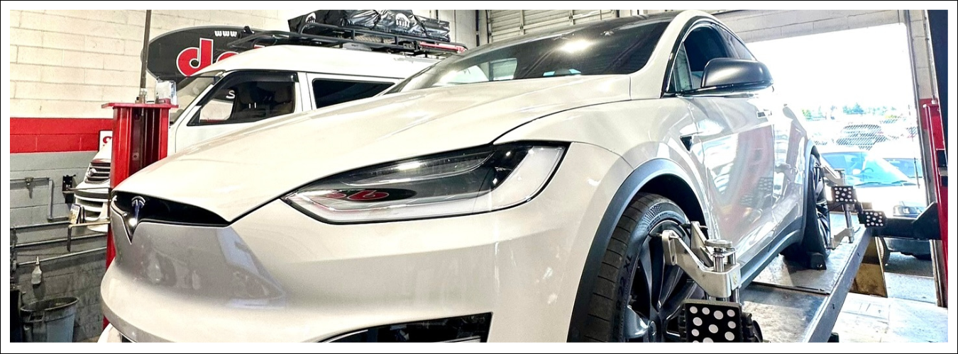 Tesla Plaid Wheel Alignment Dale's Auto Service