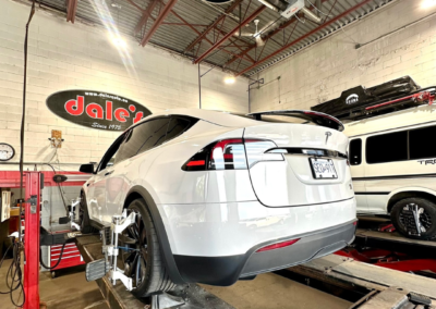 Tesla Plaid Wheel Alignment Dale's Auto Service (2)