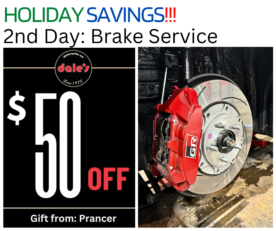 30% off Wheel Alignment Dale's Auto Service Dec 13 (2)