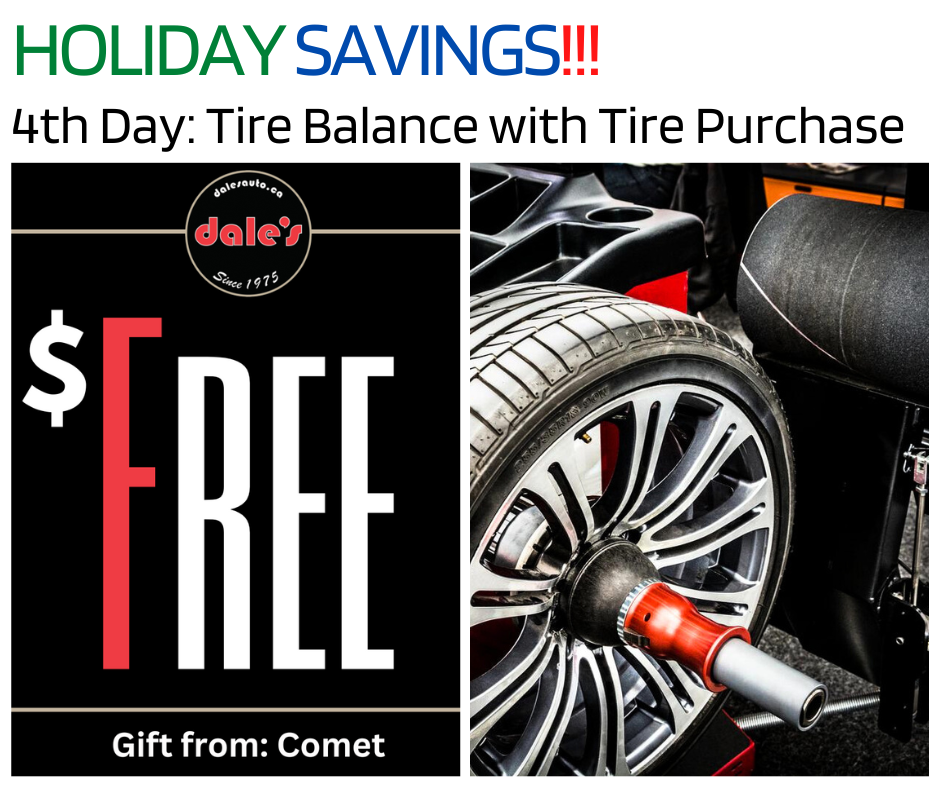 30% off Wheel Alignment Dale's Auto Service Dec 13 (2)