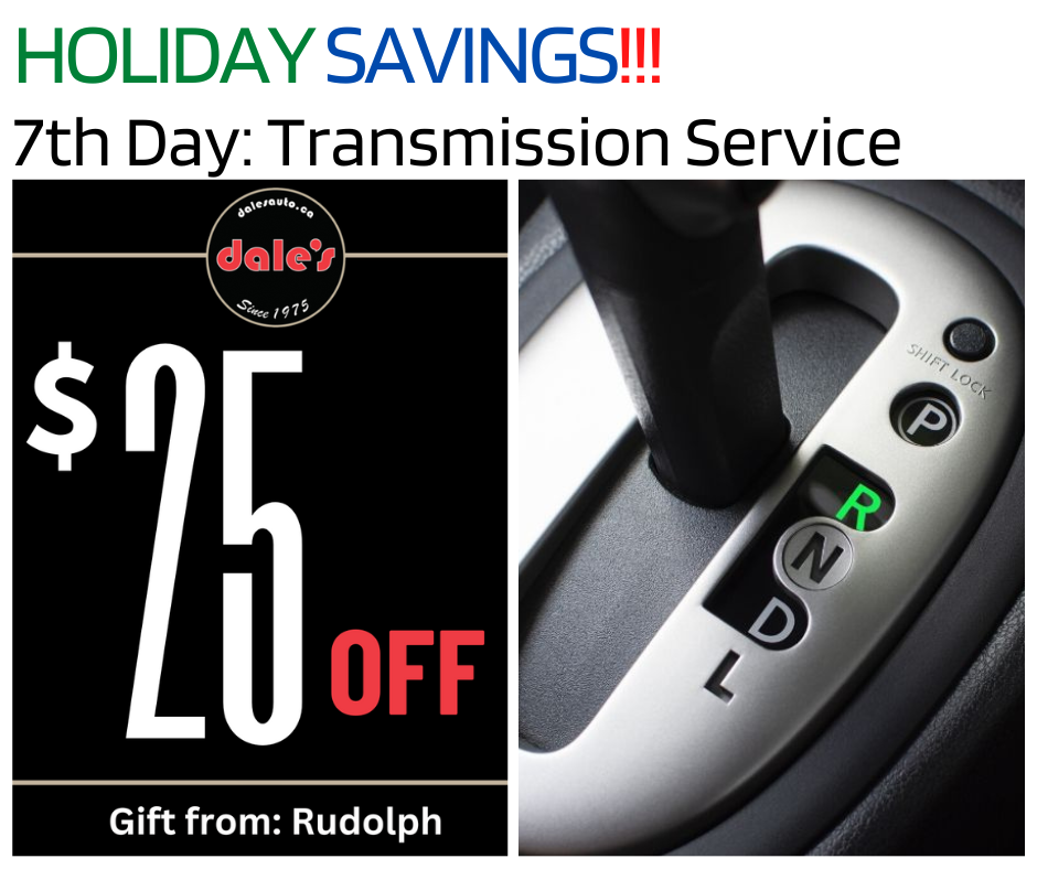 30% off Wheel Alignment Dale's Auto Service Dec 13 (2)