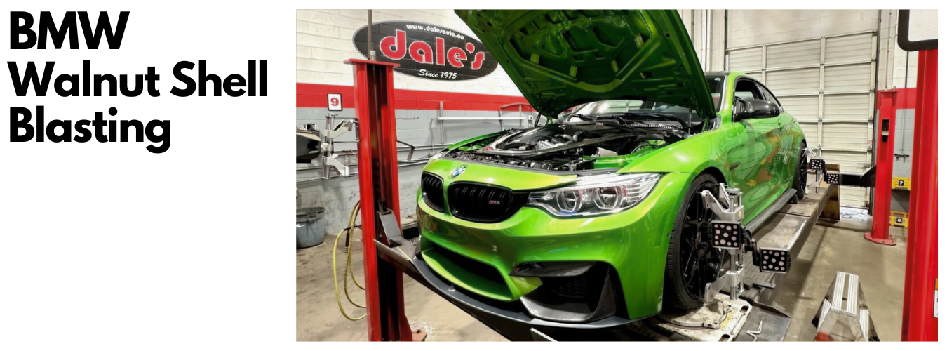 Bmw Walnut Shell Blasting Dales Auto Service
