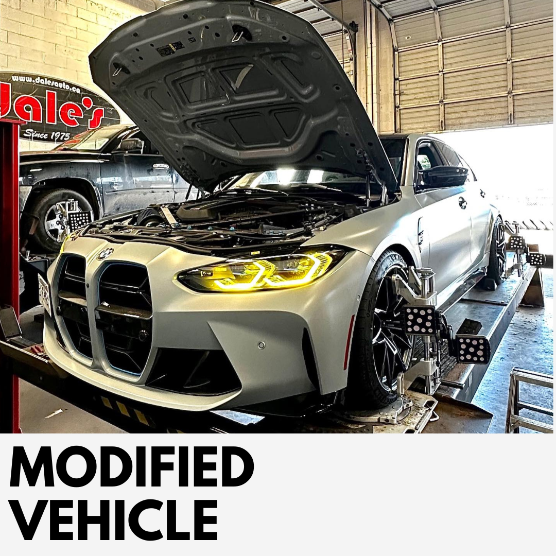 Modified Vehicle Wheel Alignment Dale's Auto Service Modified Vehicle Wheel Alignment Dale's Auto Service