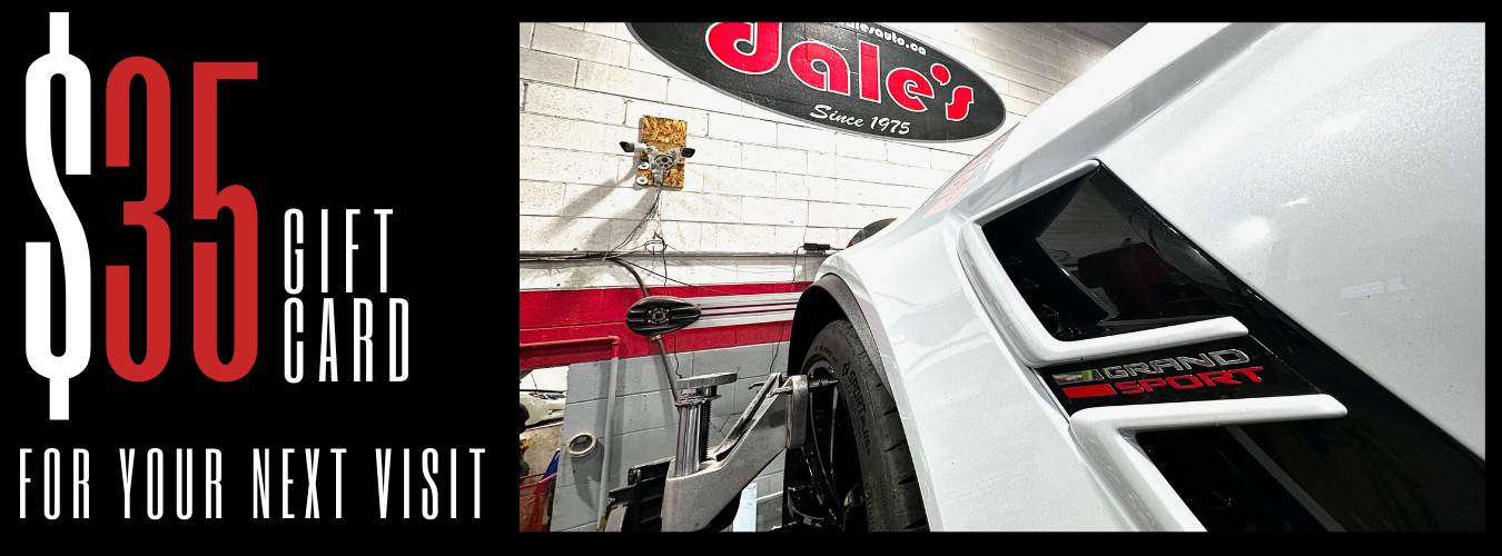 Dale's Auto Service Gift Certificate Black Friday Deals at Dales Auto Service