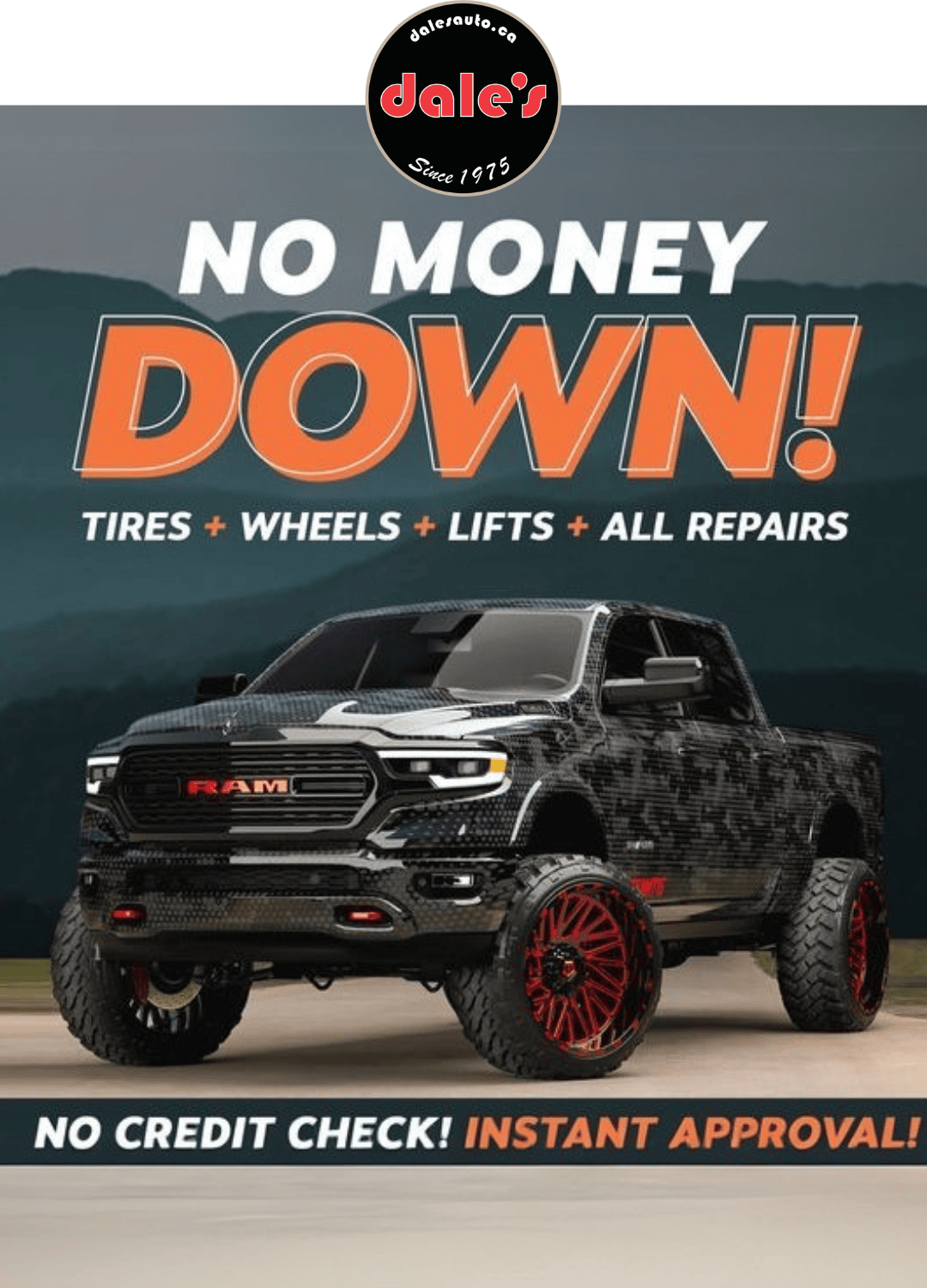 Financing at Dales Auto Service (5) Dales Auto Service