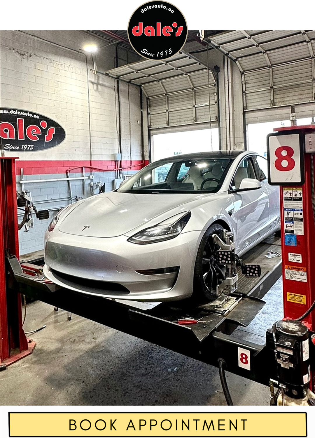 Tesla Wheel Alignment Dales Auto Service