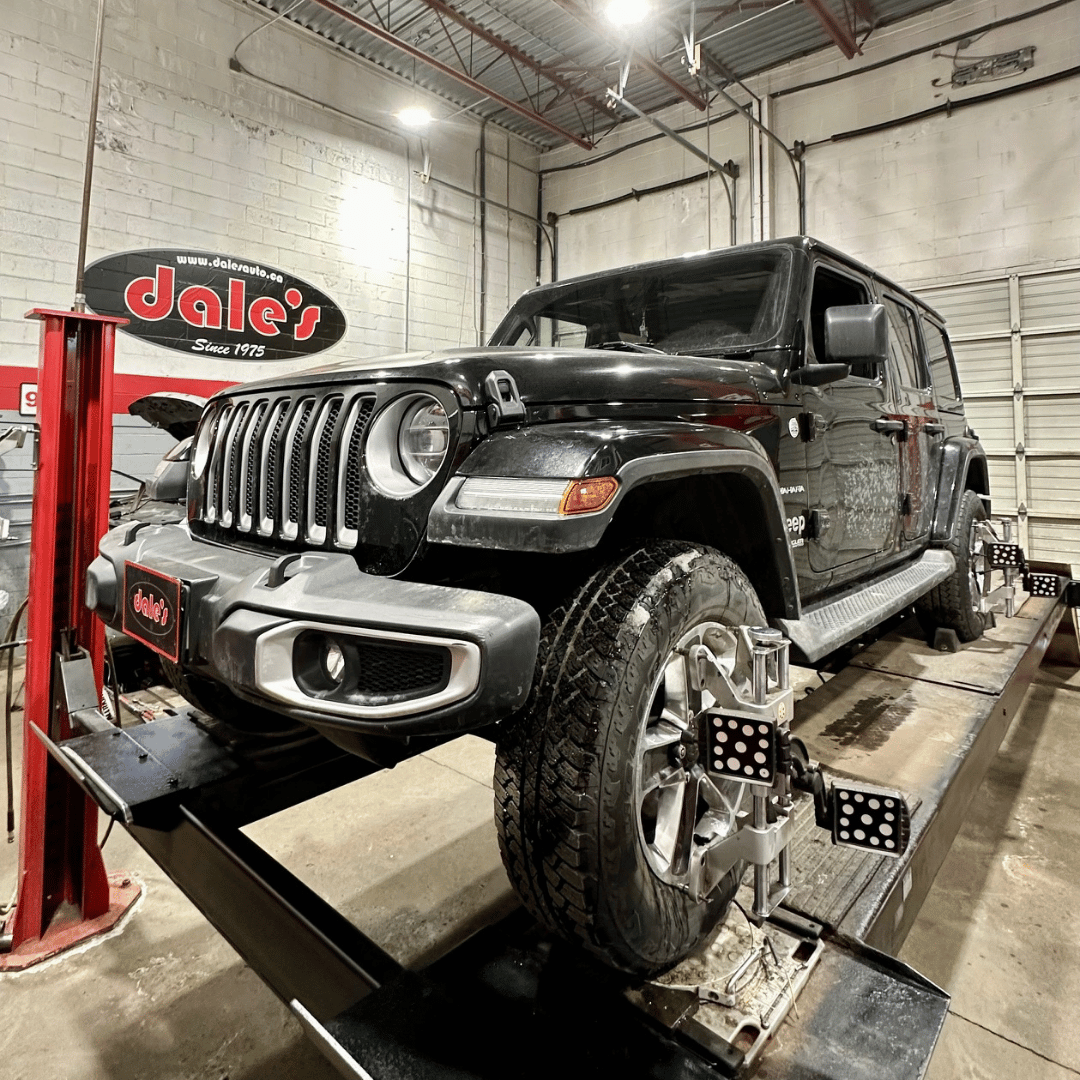 JEEP FOX Shocks and wheel alignment Dale's Auto Service (2)