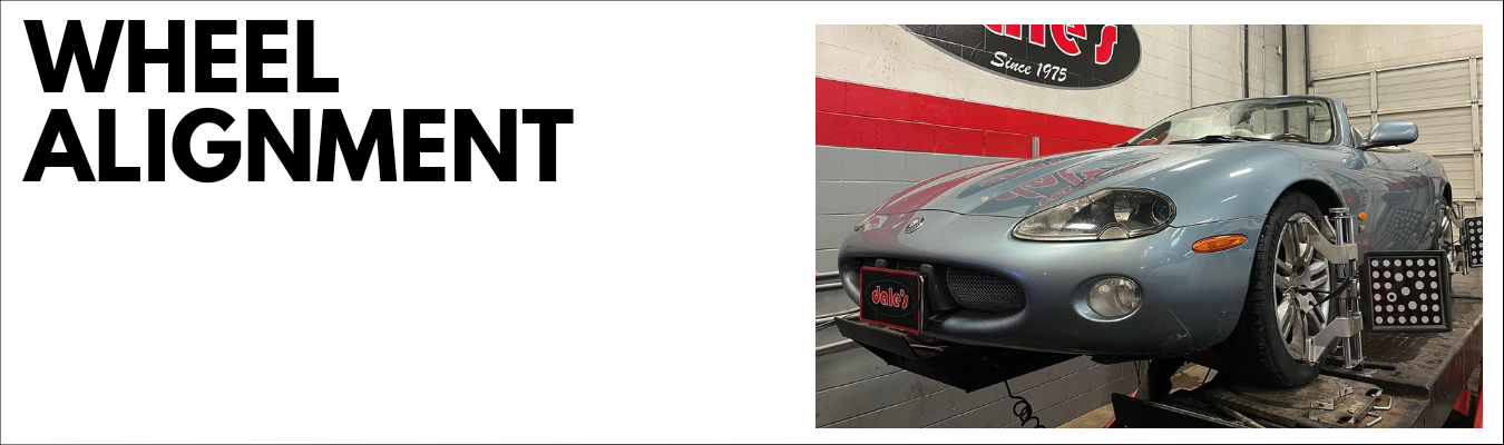 Jaguar Wheel Alignment Dales Auto Service