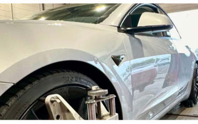 TESLA Model 3 in for Suspension Repair & Upgrades