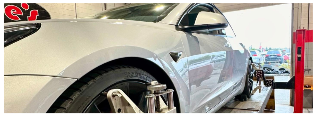 Tesla-model-3-suspension-repair-dales-auto-service-1